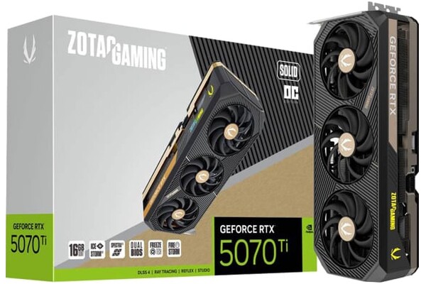 Karta graficzna ZOTAC RTX 5070 Ti OC 16GB GDDR7