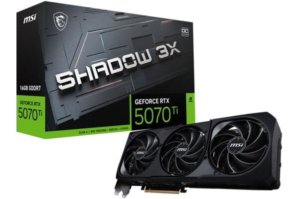 Karta graficzna MSI RTX 5070 Ti 16GB GDDR7