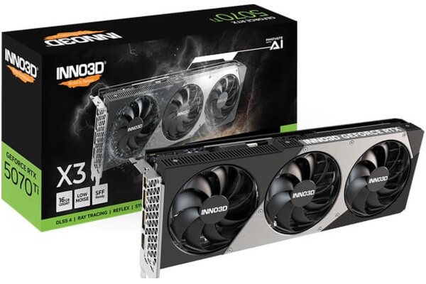 Karta graficzna Inno3D RTX 5070 Ti X3 16GB GDDR7