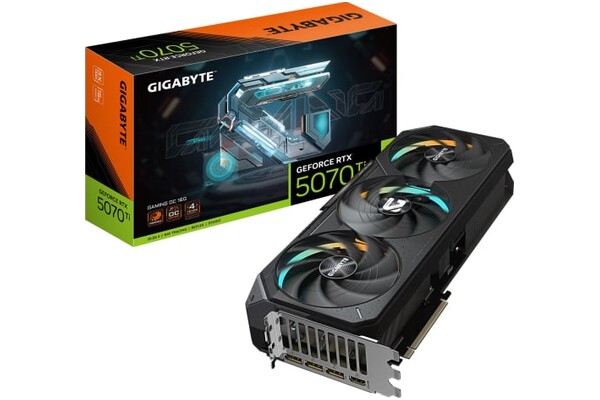 Karta graficzna GIGABYTE RTX 5070 Ti Gaming OC 16GB GDDR7