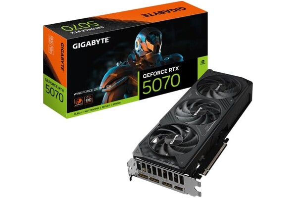 Karta graficzna GIGABYTE RTX 5070 Windforce OC 12GB GDDR7