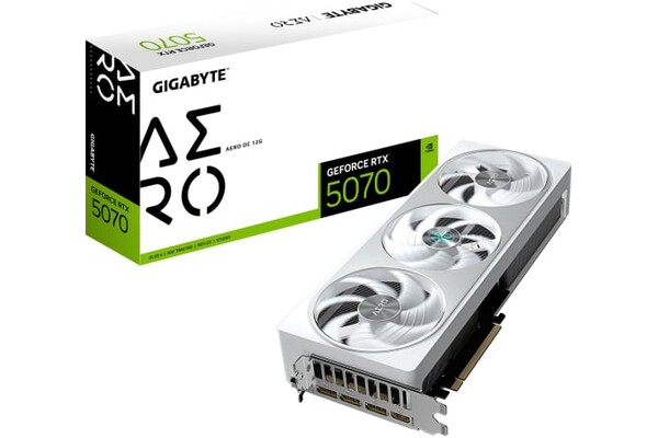 Karta graficzna GIGABYTE RTX 5070 Aero OC 12GB GDDR7