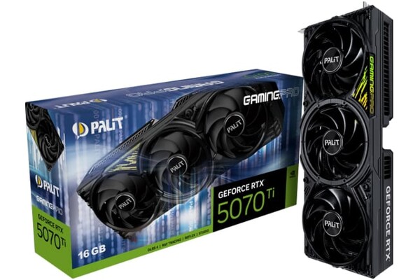 Karta graficzna PALIT RTX 5070 Ti Gaming Pro 16GB GDDR7
