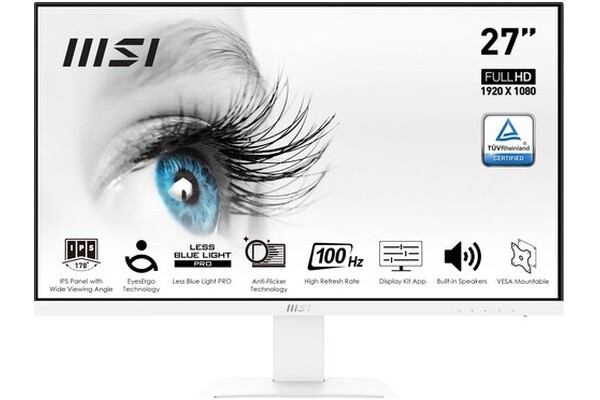 Monitor 27.0" MSI Pro Pro MP273AW biały