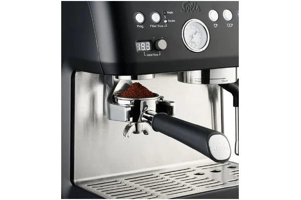 Ekspres SOLIS 98070 kolbowy czarny