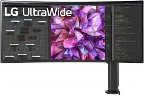 Monitor 37.5" LG UltraWide 38WQ88 czarno-biały