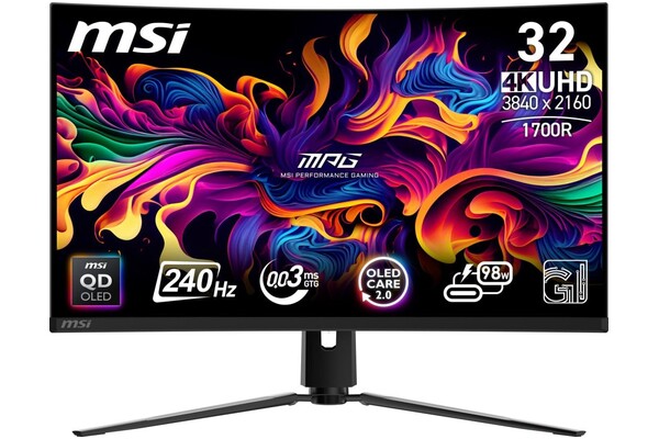 Monitor 31.5" MSI MPG MPG 321CURXDE czarny