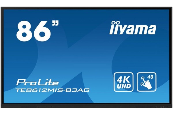 Monitor 86.0" IIYAMA TE8612MIS-B3AG czarny