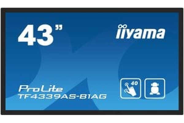 Monitor 42.5" IIYAMA TF4339AS-B1AG czarny