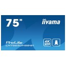 Monitor 74.5" IIYAMA LH7565UHSB-B1 czarny