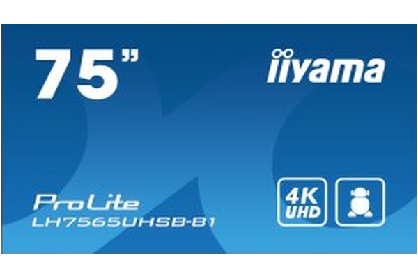 Monitor 74.5" IIYAMA LH7565UHSB-B1 czarny