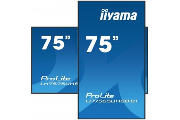 Monitor 74.5" IIYAMA LH7565UHSB-B1 czarny