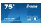 Monitor 75.0" IIYAMA LH7575UHS-B1AG czarny