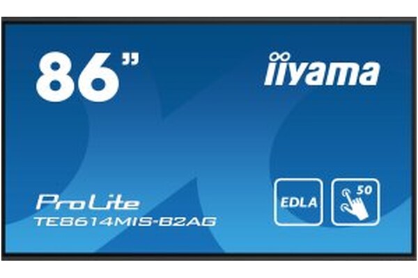 Monitor 85.6" IIYAMA TE8614MIS-B2AG czarny