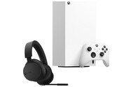 Konsola Microsoft Xbox Series X biały + słuchawki MICROSOFT Bezprzewodowe