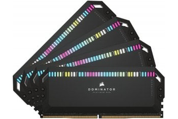 Pamięć RAM CORSAIR Dominator Platinum RGB 64GB DDR5 6200MHz Z radiatorem 1.4V 32CL