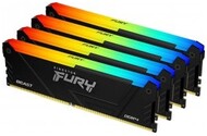 Pamięć RAM Kingston Fury Beast RGB KF432C16BB2AK4128 128GB DDR4 3200MHz Z radiatorem 16CL