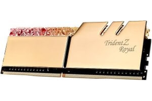 Pamięć RAM G.Skill Trident Z Royal 16GB DDR4 3200MHz Z radiatorem 1.35V 16CL