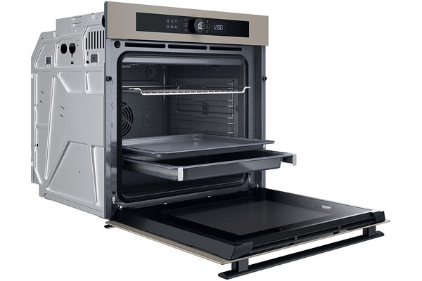 Piekarnik do zabudowy Whirlpool WOI4S8CM1SEA elektryczny Parowy Beżowo-brązowy