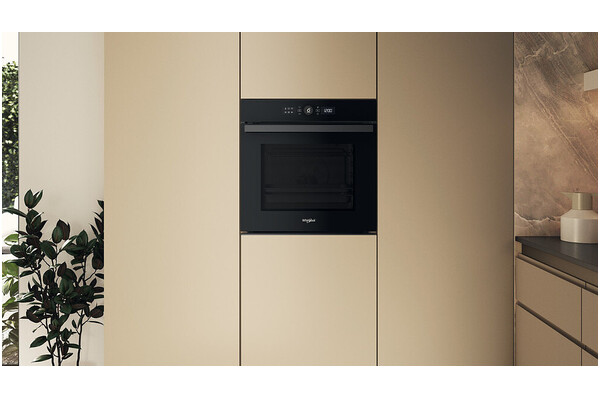 Piekarnik do zabudowy Whirlpool WOI4S8CM1SBA elektryczny Parowy czarny