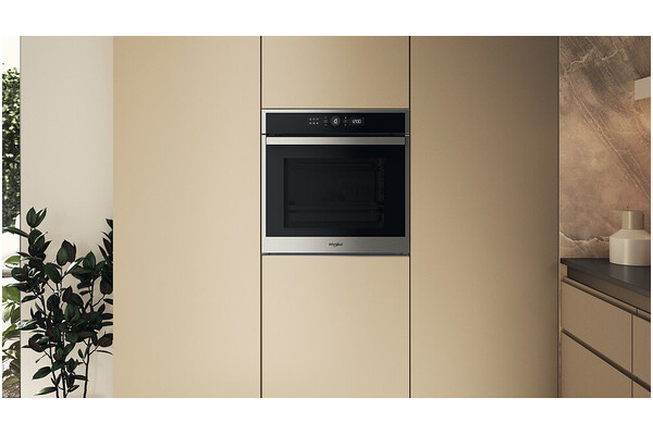 Piekarnik do zabudowy Whirlpool WOI4S8CM1SXA elektryczny Parowy srebrno-szary