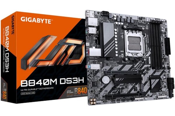Płyta główna GIGABYTE B840MDS3H Socket AM5 AMD B840 DDR5 miniATX