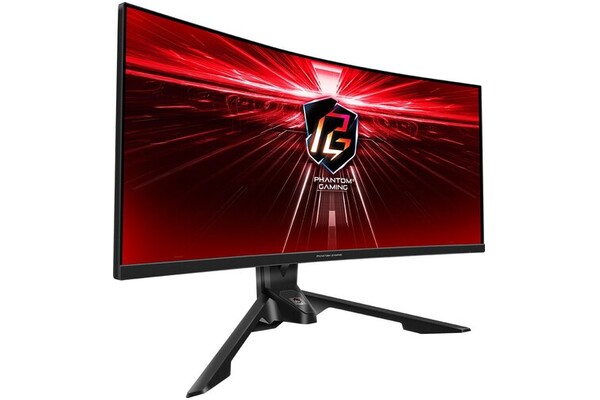 Monitor 34.0" ASrock Phantom Gaming PG34WQ15R3A czarny