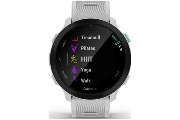 Smartwatch Garmin Forerunner 55 biały