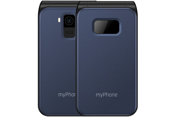 Smartfon myPhone FLIP LTE niebieski 2.80" 0.1GB/poniżej 0.5GB