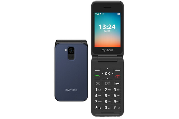 Smartfon myPhone FLIP LTE niebieski 2.80" 0.1GB/poniżej 0.5GB