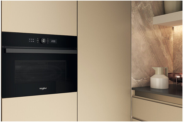 Piekarnik do zabudowy Whirlpool WMW47HMB elektryczny Z mikrofalą czarny