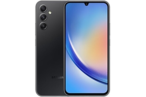 Smartfon Samsung Galaxy A34 5G czarny 6.60" 6.0GB/128.0GB