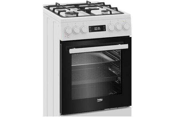 Kuchnia Beko FSM51339DWDS płyta gazowa, piekarnik elektryczny