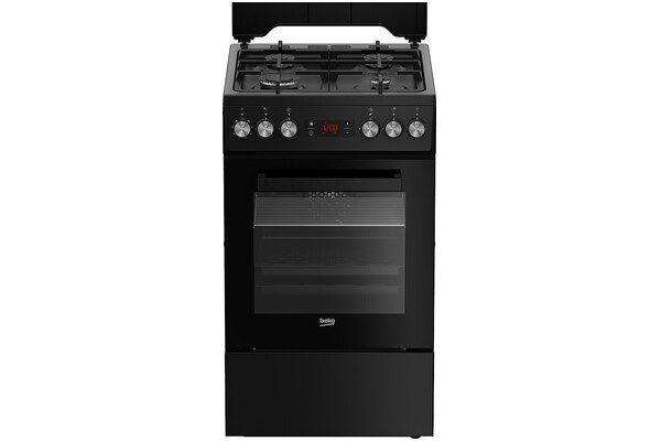 Kuchnia Beko FSM52331DBDS płyta gazowa, piekarnik elektryczny