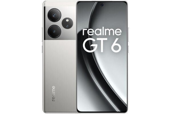 Smartfon realme GT 6 5G srebrny 6.78" 16.0GB/512.0GB