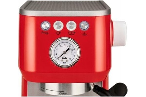 Ekspres SOLIS Barista Perfetta Plus kolbowy czerwony