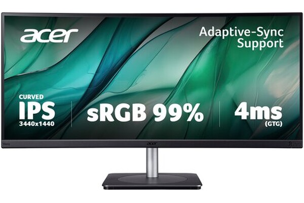 Monitor 34.0" ACER CB343CURBEMIIPHUZX czarno-srebrny