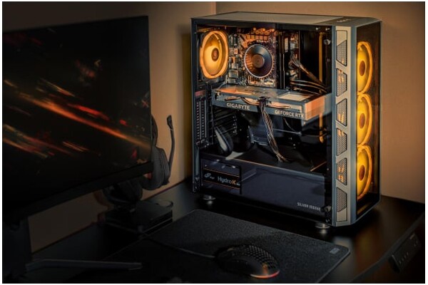 Silver Monkey X Battlestation Intel Core i5 16GB DDR4 NVIDIA GeForce RTX 4060 Ti 8GB 1TB SSD Windows 11 Home