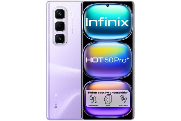Smartfon Infinix Hot 50 Pro fioletowy 6.78" 8.0GB/256.0GB