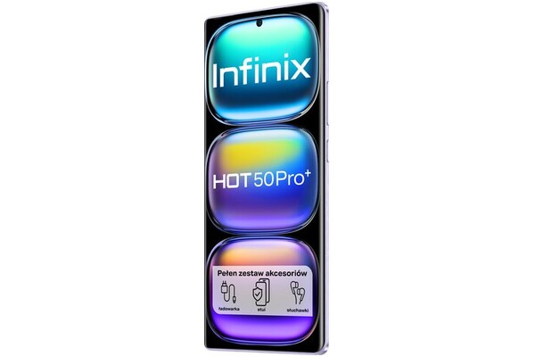Smartfon Infinix Hot 50 Pro fioletowy 6.78" 8.0GB/256.0GB