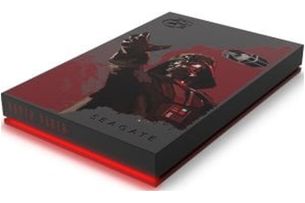 Dysk zewnętrzny HDD Seagate Firecuda 2TB czarno-czerwony