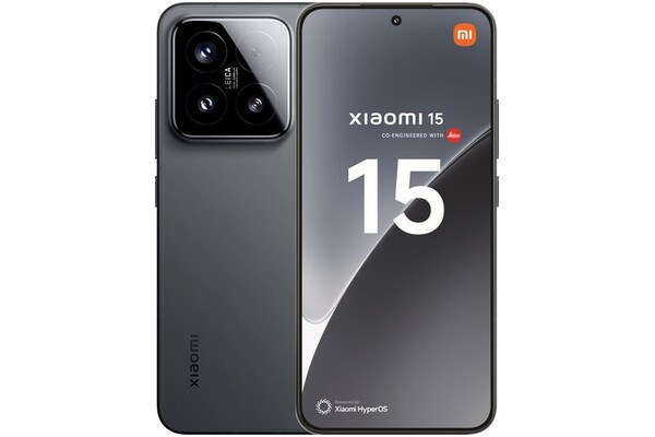 Smartfon Xiaomi 15 5G czarny 6.36" 12.0GB/256.0GB