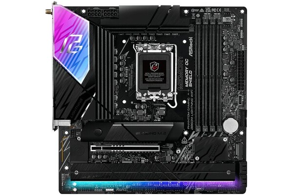 Płyta główna ASrock B860M Phantom Gaming WiFi Socket 1851 Intel B860 DDR5 microATX
