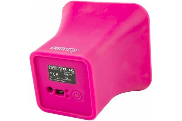 głośnik Bluetooth Camry CR1142 różowy