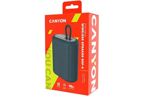 głośnik Bluetooth Canyon BSP4 szary