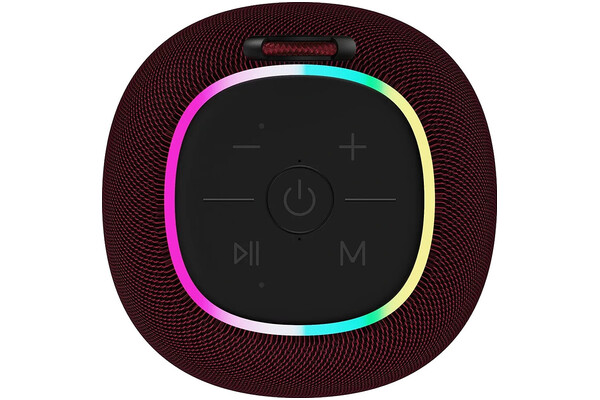 głośnik Bluetooth Canyon BSP8 czerwono-czarny