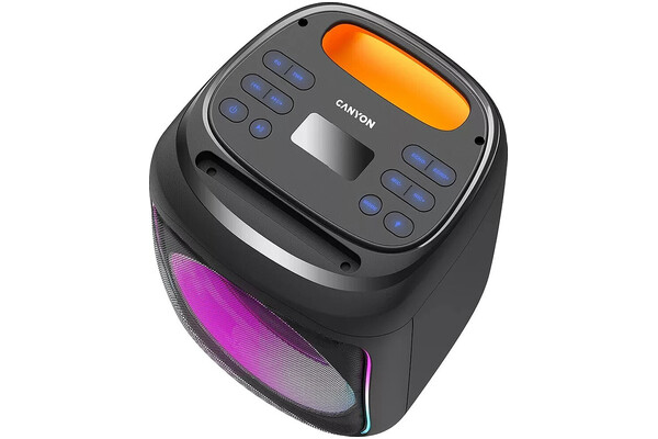 głośnik Bluetooth Canyon CNEPBSP5 czarno-pomarańczowy