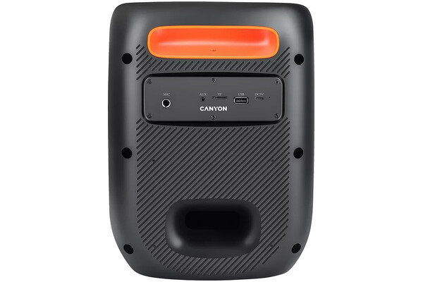 głośnik Bluetooth Canyon CNEPBSP5 czarno-pomarańczowy