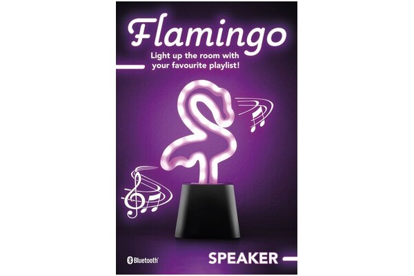 głośnik Bluetooth CELLULARLINE Flaming Czarno-różowy