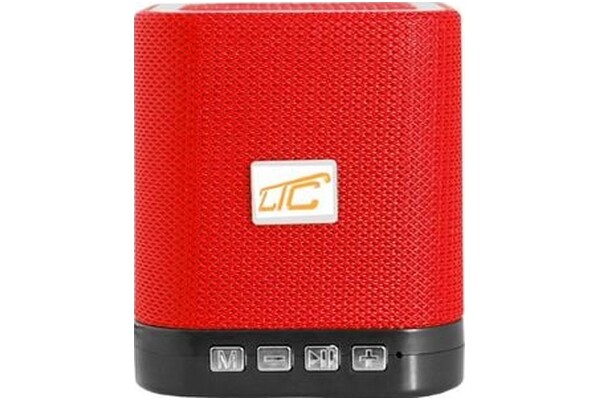 głośnik Bluetooth LTC LXBT201 czerwony